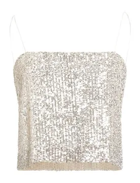 MASSCOB Top Damen Silber M Damen - MASSCOB - FashionsVida