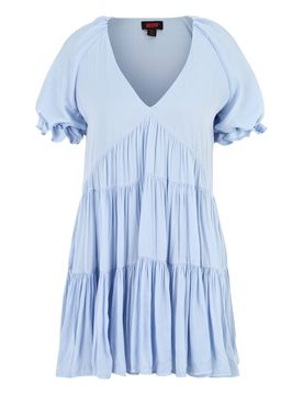 Misspap Vestido azul claro