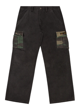 Pantalone Lungo Uomo Heights Cargo Pants Black