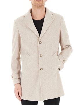 QB24 Cappotto monopetto BEIGE 52