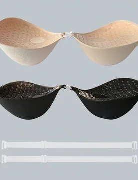 Pieza/2 piezas Cinta adhesiva invisible gruesa para el sujetador/elevación del busto, apta para vestidos, realza el escote, levanta y da forma al bus - Shein - FashionsVida