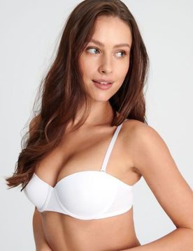 Reggiseno a balconcino - panna