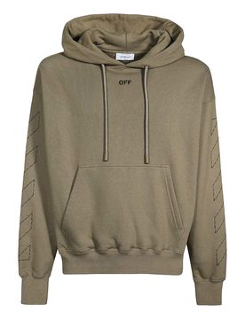 Off-White Felpa con cappuccio
