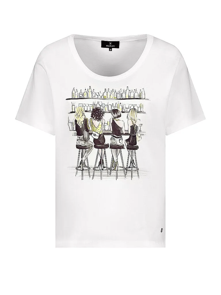 MONARI T-Shirt weiss 46 damen - monari - FashionsVida