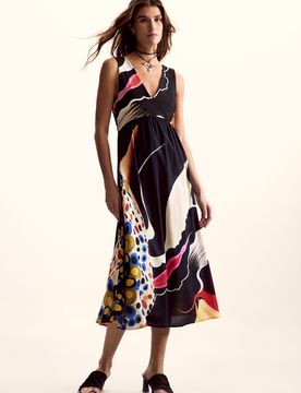Robe conçue par mr. christian lacroix, , Noir, XS