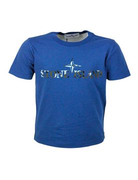 Stone Island Junior T-shirt blu