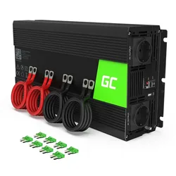 Convertisseur De Puissance Inv12 3000w Black One Size unisex