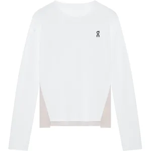 PERFORMANCE LONG-T Damen White Silver S - ON RUNNING - FashionsVida