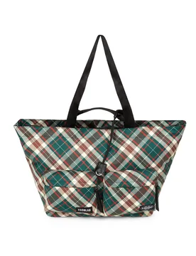 Egon Tote L, 100% Polyester YD Check Large unisex - Eastpak - FashionsVida