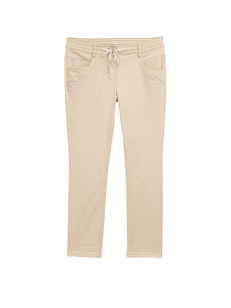 Pantaloni 7/8 beige 44/L28 - Tom tailor - FashionsVida