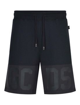 Gcds Bermuda Neri In Cotone