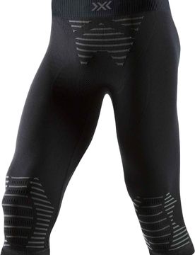 Technische 3/4 Strumpfhose Invent 4.0 Pants 3/4 M Black/Charcoal für Herren Größe L schwarz