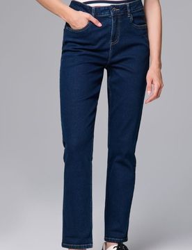 Jeans slim boyfriend - blu scuro