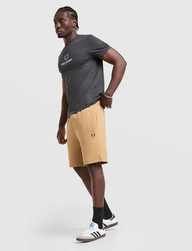Tipped Shorts - Herren, Braun - male - Size: M - Fred perry - FashionsVida