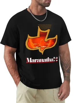 Maranatha - Maranatha 2 T-Shirt Vintage Print Crew Neck Tee - Aliexpress - FashionsVida