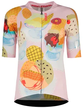 Maillot à Manches Courtes Gregarius Pro Team Gelato
