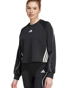 Sudadera stadium 3 stripes sudadera mujer Negro (XL) - Adidas - FashionsVida