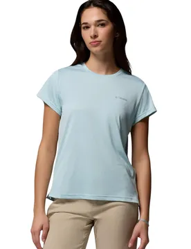 Damen T-Shirt Azurblau 515681