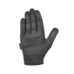 Mens Full Finger Performance Gym Gloves in Black Size: Medium - Black - Size: M