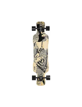 AOB Longboard Tribal Curves gold B - AOB - FashionsVida