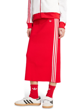 Adicolor Damen Röcke - Rot - Größe S (34-36) - Baumwoll-Canvas Red S (34-36)