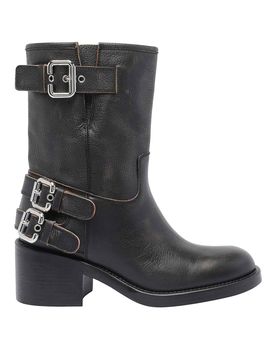 Chloe' E Black Dakota Booties