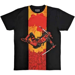 Deadpool Samurai T-Shirt - Black - Size: L