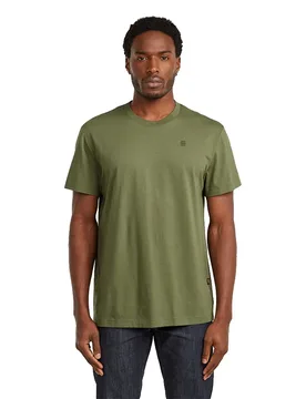 Maglietta A Maniche Corte Base-s Ribbed Four Leaf Clover XS - G-Star - FashionsVida