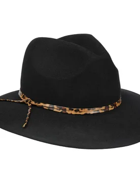 Manaleo Wool Felt Fedora Hat by - black - Damen - Size: One Size - Seeberger - FashionsVida