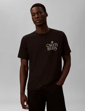 Camiseta Hombre Dibujo Rosas - Calvin Klein Jeans - FashionsVida