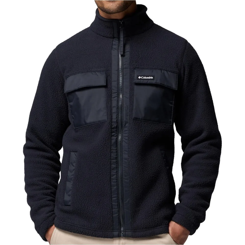 Juniper peak forro polar hombre Negro (S) - Columbia - FashionsVida
