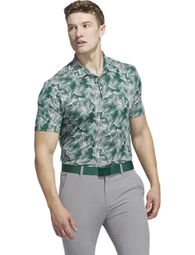 Polo Ultimate365 Mesh Print, gruen xs - Adidas - FashionsVida