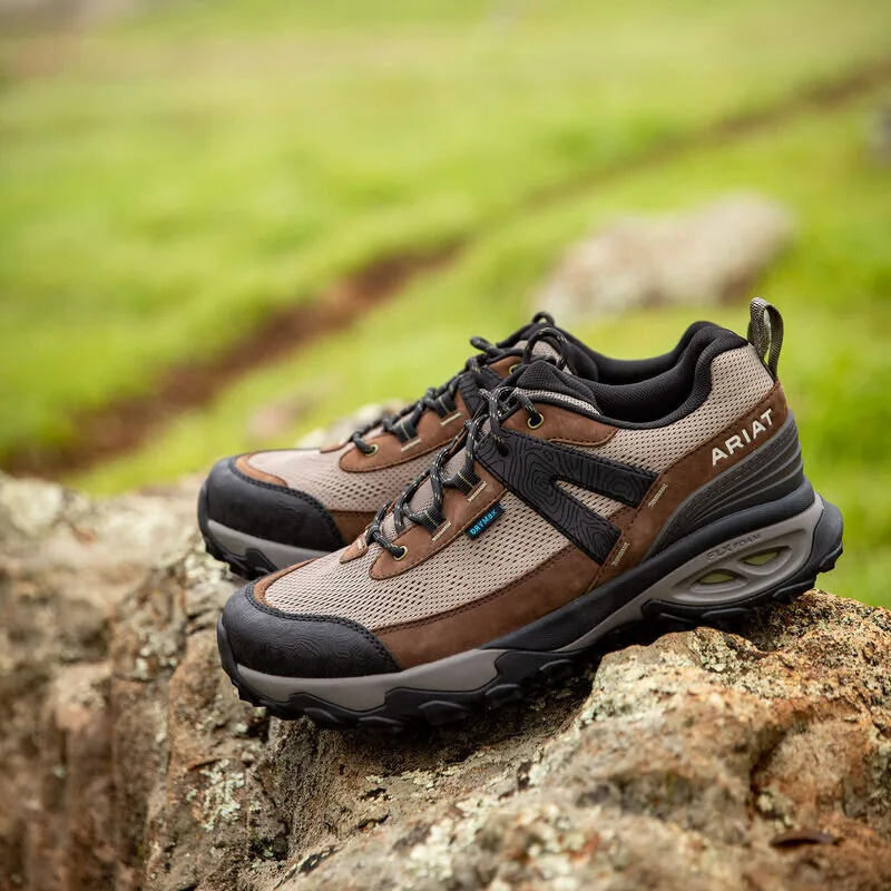 Herren Schuhe TRAVERSE LOW H²O brown bark 47 - Ariat - FashionsVida
