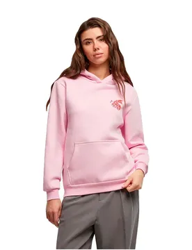 Miss Sweat à Capuche Lucky Cherry Soft Pink L