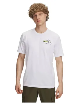 T-shirt à Manches Courtes 60/40s Body Shop White S - Under armour - FashionsVida