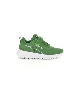 Scarpe running verdi con chiusura a strappo e lacci Evo Run Ps 28