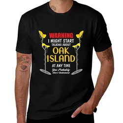 Oak Island Metal Detecting Digger Funny collector T-Shirt Big and Tall Casual T-Shirt
