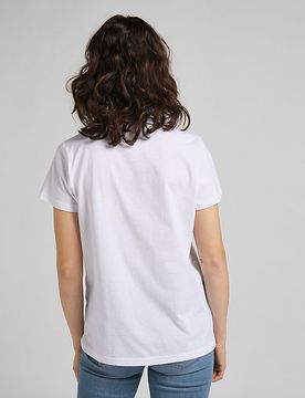 Regular Logo Tee White Größe M female