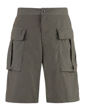 Men's Cotton Cargo Bermuda Shorts