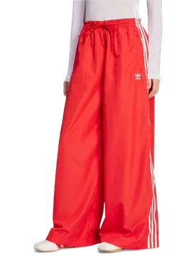 Adilenium Damen Hosen - Rot - Größe 34 - Poly Mesh Red 34 - Adidas - FashionsVida