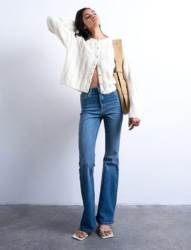 Jeans Flared Fit TSJAMIE azul 30/L32