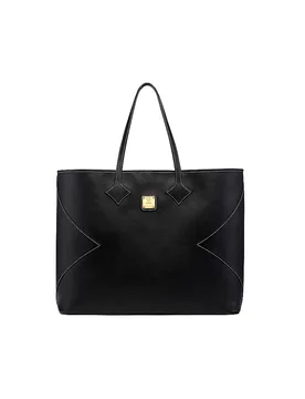 Sac en cuir - Shopper DIA Xlarge noir - Mcm - FashionsVida