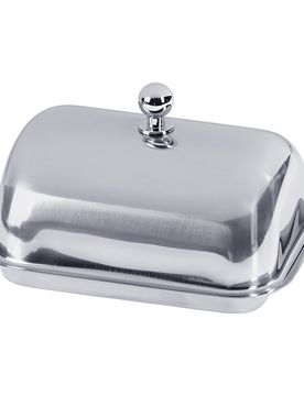 Isotherm-Butterdose silber