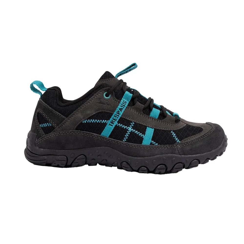Fell Lightweight Walking Shoes - Charcoal - Size: 7 - Trespass - FashionsVida