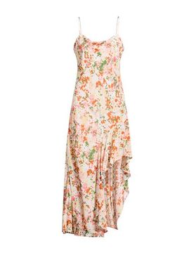 Maxi-Kleid Damen Mandarine S Damen