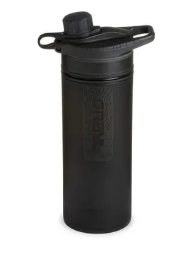 Wasserfilter GeoPress Purifier Bottle - Covert Black Covert Black adult - Grayl - FashionsVida