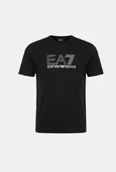 EA7 t-shirt con logo uomo nero