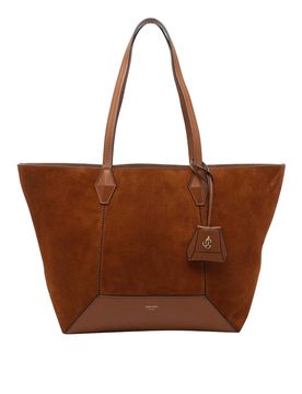 Borsa tote media con diamanti