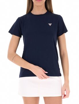 T-shirt girocollo BLU NAVY XS