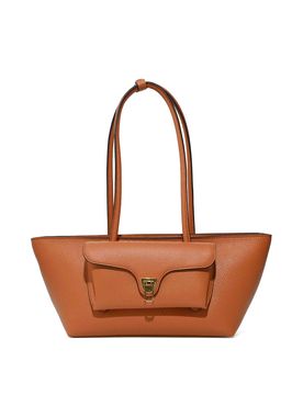Borsa Double Beat Medium In Pelle Crab